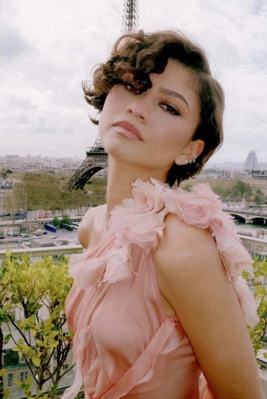 ZENDAYA at a Photoshoot in Paris, April 2026