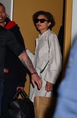 ZENDAYA at JFK International Airport in New York City 04/03/2026