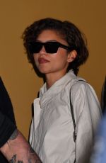 ZENDAYA at JFK International Airport in New York City 04/03/2026