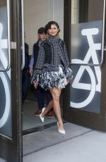 ZENDAYA Leaves Good Morning America Studio in New York City 04/01/2026