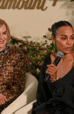 ZOE SALDANA at Paramount+ The Icons of Taylor Sheridan