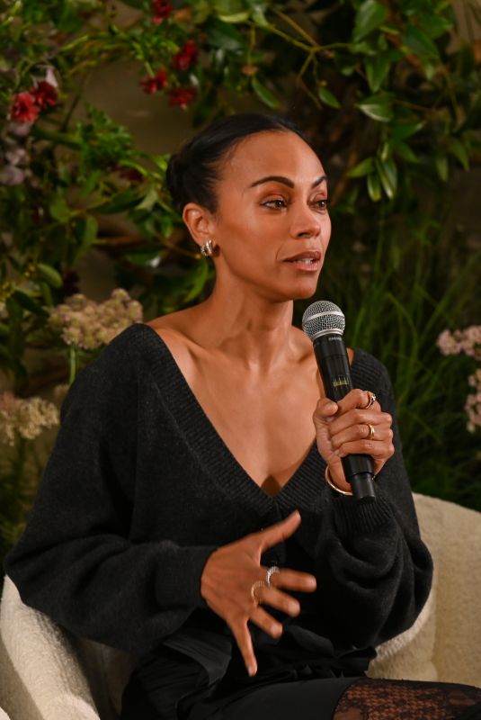 ZOE SALDANA at Paramount+ The Icons of Taylor Sheridan