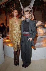 ZOE SALDANA at Unveiling of RH Milan, The Gallery on Corso Venezia Event in Milan 04/21/2026