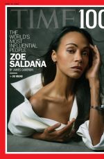 ZOE SALDANA in TIME - The 100 Most Influential People, April 2026
