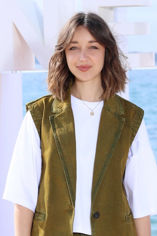 ZOI SEVERIN at Francis Huster Photocall at 9th Canneseries Festival in Cannes 04/28/2026