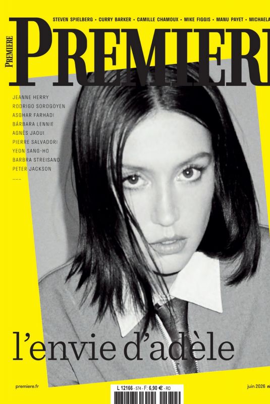 ADELE EXARCHOPOULOS in Premiere Magazine, June 2026
