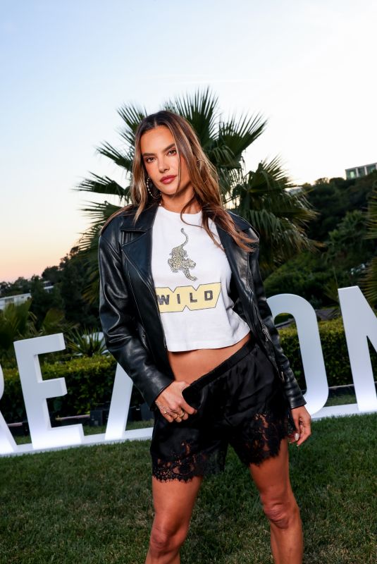 ALESSANDRA AMBROSIO at RE/DONE x Kaia Gerber Short/Cuts Launch Event in Los Angeles 05/20/2026