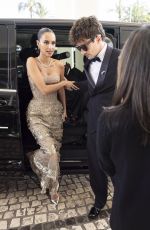 ALEXANDRA SAINT MLEUX and Charles Leclerc Leaves Hotel Martinez in Cannes 05/13/2026
