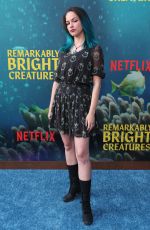 ALEXIS KNAPP at Remarkably Bright Creatures Premiere at Netflix Tudum Theater in Los Angeles 04/30/2026
