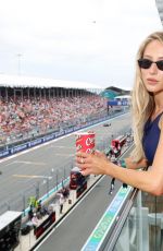 ALIX EARLE at Celebrity Friends for F1 Miami Grand Prix Race Hosted by Raising Cane 05/03/2025