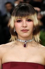 ALYSA LIU at 2026 Met Gala Celebrating Costume Art at Metropolitan Museum of Art in New York City 05/04/2026