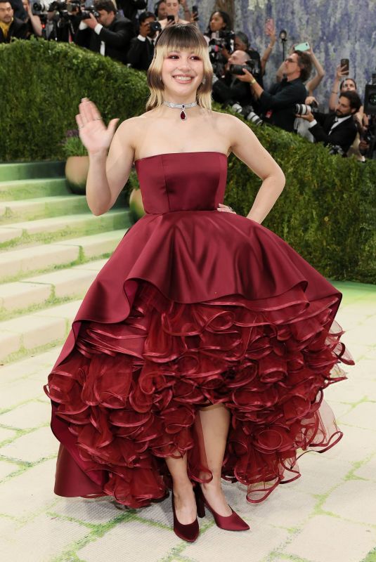 ALYSA LIU at 2026 Met Gala Celebrating Costume Art at Metropolitan Museum of Art in New York City 05/04/2026