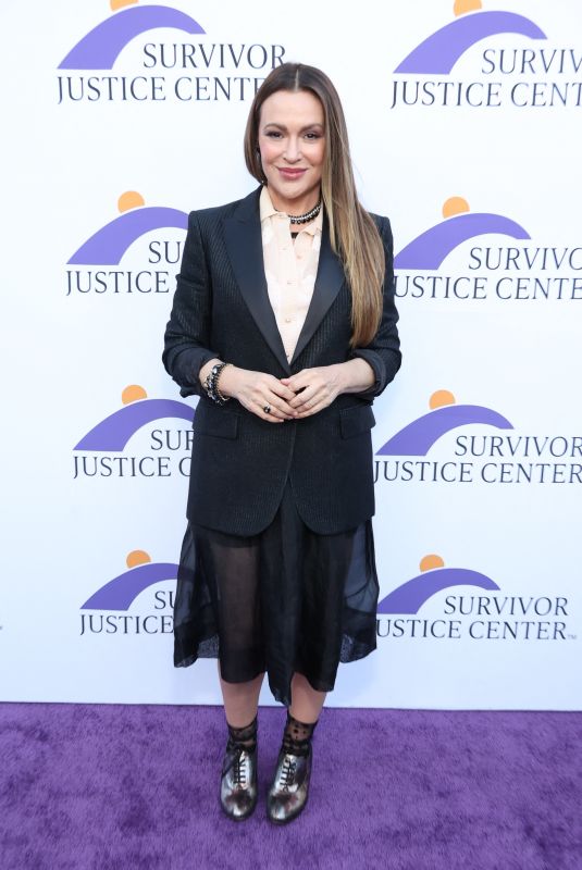 ALYSSA MILANO at 2026 Bridge to Justice Gala hosted by The Survivor Justice Center in Los Angeles 05/07/2026