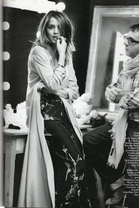 ANA DE ARMAS in Vogue Spain, February 2012
