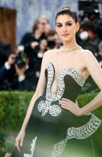 ANNE HATHAWAY at 2026 Met Gala Celebrating Costume Art at Metropolitan Museum of Art in New York City 05/04/2026