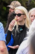 ANYA TAYLOR-JOY at Disneyland with Her Husband and Friends in Anaheim 05/12/2026