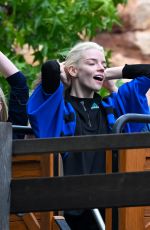 ANYA TAYLOR-JOY at Disneyland with Her Husband and Friends in Anaheim 05/12/2026