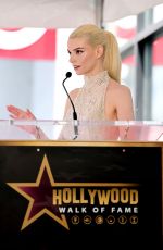 ANYA TAYLOR-JOY at Hollywood Walk of Fame Star Ceremony Honoring Miley Cyrus in Hollywood 05/22/2026