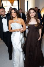 ARIANA GREENBLATT and EVA LONGORIA Leaves Hotel Martinez in Cannes 05/22/2026