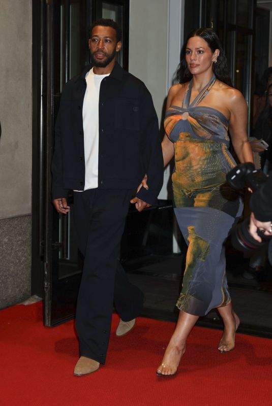ASHLEY GRAHAM and Justin Ervin Step Out for Met Gala Afterparties in New York 05/04/2026