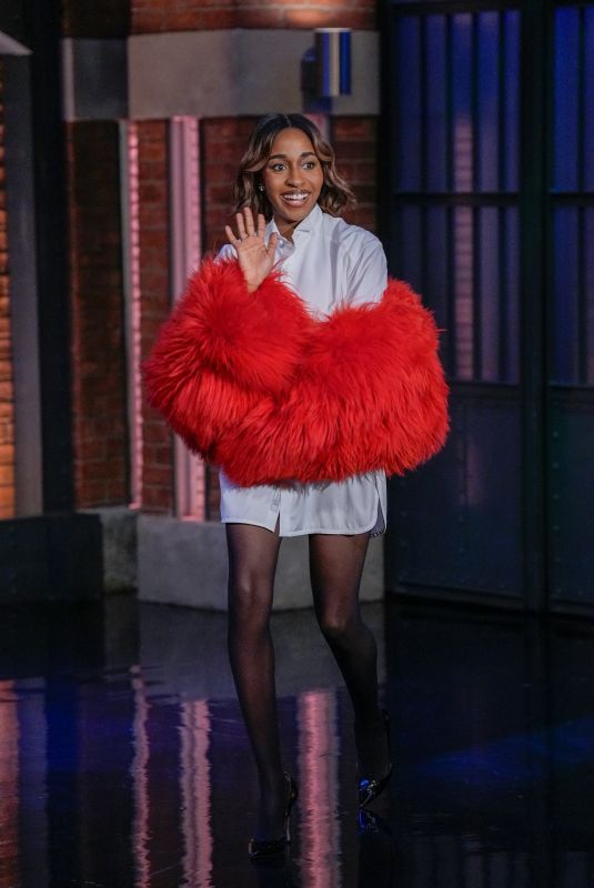 AYO EDEBIRI at Late Night with Seth Meyers 04/27/2026