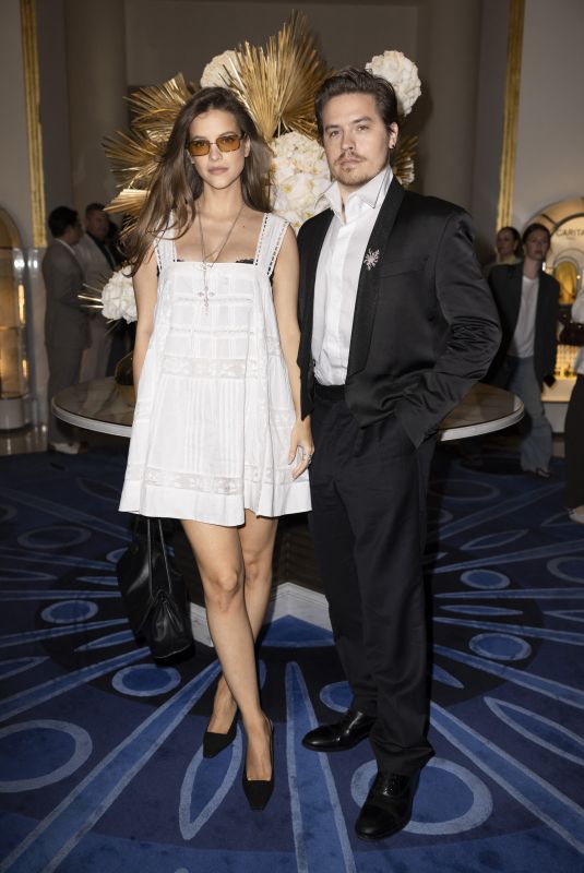 BARBARA PALVIN and Dylan Sprouse Leaves Martinez Hotel at 79th Festival of Cannes 05/15/2026