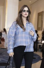 BARBARA PALVIN Leaves Hotel Martinez in Cannes 05/17/2026
