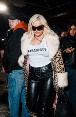 BEBE REXHA Leaves Knicks Playoff Showdown in New York City 05/06/2026