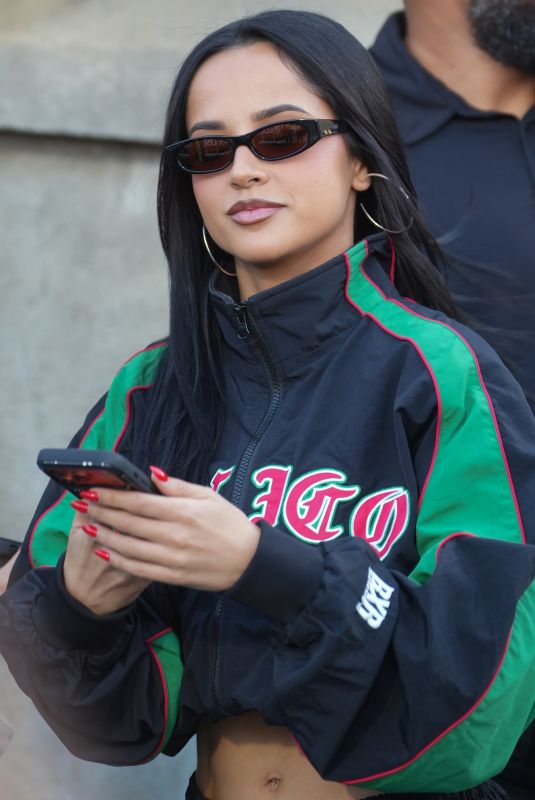 BECKY G Arrievs at a Friendly Match Between Mexico and Australia at The Rose Bowl in Pasadena 05/30/2026