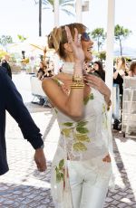 BELLA HADID Arrives at Hotel Martinez at 2026 Cannes Film Festival in Cannes 05/17/2026