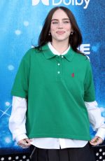 BILLIE EILISH at Billie Eilish Hit Me Hard and Soft: The Tour Live in 3D Premiere in Los Angeles 05/06/2026