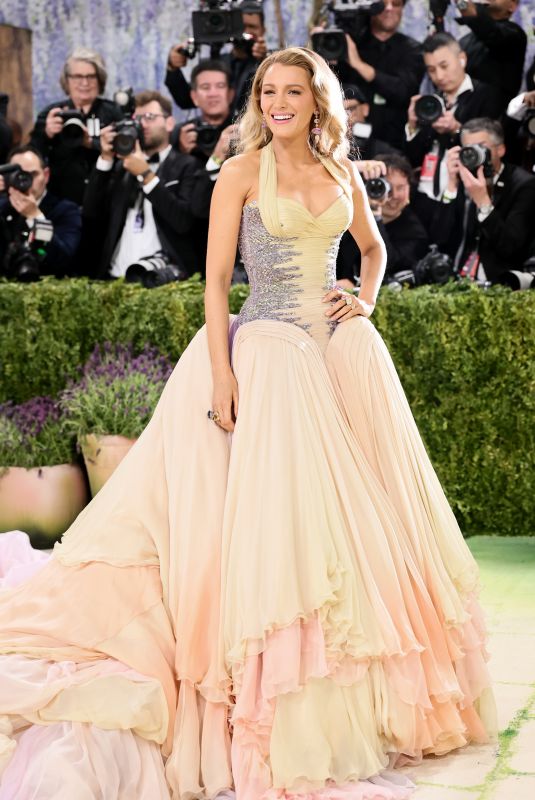 BLAKE LIVELY at 2026 Met Gala Celebrating Costume Art at Metropolitan Museum of Art in New York City 05/04/2026