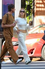 BROOKS NADER Wears a Tracksuit for a Stroll and Iced Coffee Pickup in New York City 05/07/2026