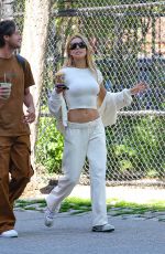 BROOKS NADER Wears a Tracksuit for a Stroll and Iced Coffee Pickup in New York City 05/07/2026