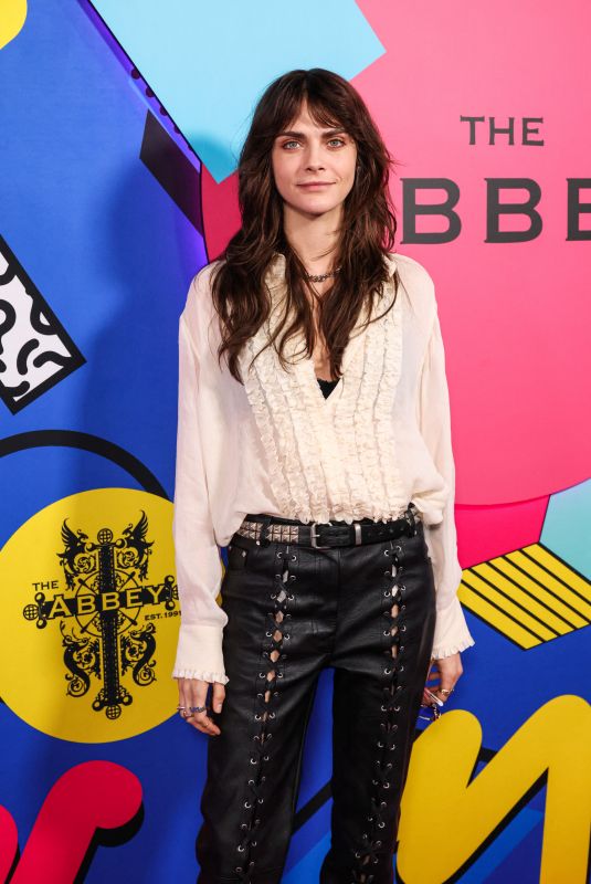 CARA DELEVINGNE at The Abbey’s 35th Anniversary at The Abbey in West Hollywood 05/20/2026