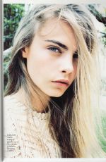 CARA DELEVINGNE in Vogue Spain, January 2013