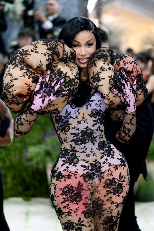 CARDI B at 2026 Met Gala Celebrating Costume Art at Metropolitan Museum of Art in New York City 05/04/2026