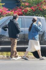 CAYLEE COWAN and Casey Affleck Out for Breakfast at All Time in Los Angeles 05/11/2026