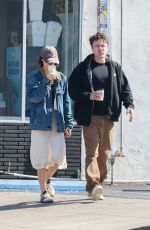 CAYLEE COWAN and Casey Affleck Out for Breakfast at All Time in Los Angeles 05/11/2026