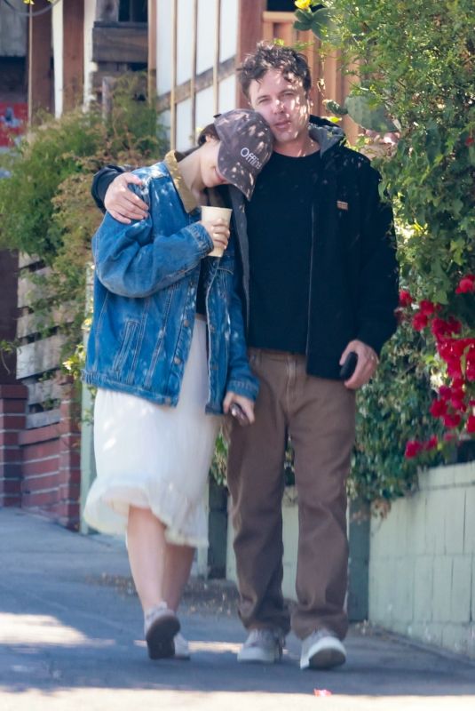 CAYLEE COWAN and Casey Affleck Out for Breakfast at All Time in Los Angeles 05/11/2026