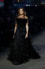 CINDY CRAWFORD at GUCCI Cruise 2027 Fashion Show at Times Square in New York City 05/16/2026