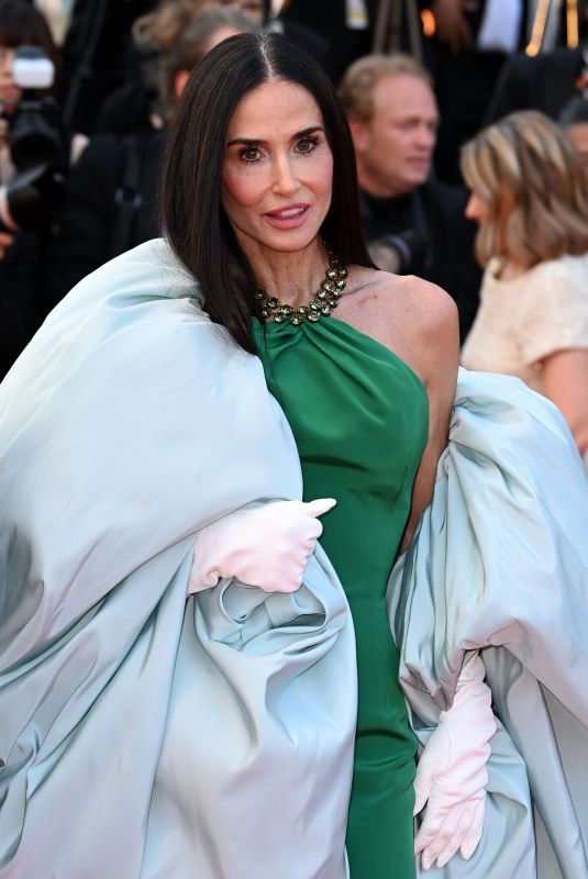 DEMI MOORE at 79th Annual Cannes Film Festival Closing Ceremony at Palais des Festivals in Cannes 05/23/2026