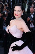 DITA VON TEESE at Amarga Navidad (Bitter Christmas) Screening at 79th Annual Cannes Film Festival 05/19/2026