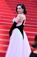 DITA VON TEESE at Amarga Navidad (Bitter Christmas) Screening at 79th Annual Cannes Film Festival 05/19/2026