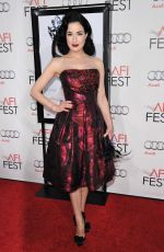 DITA VON TEESE at Black Swan Screening at Closing Ceremony Gala of 2010 AFI FEST in Los Angeles