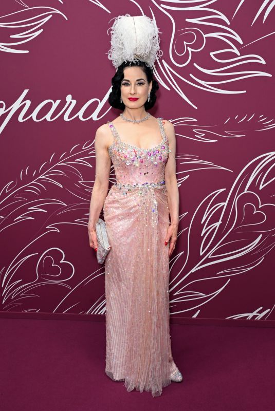 DITA VON TEESE at Chopard The Miracles Gala at 79th Cannes Film Festival in Cannes 05/18/2026