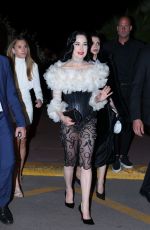 DITA VON TEESE Out and About in Cannes 05/19/2026