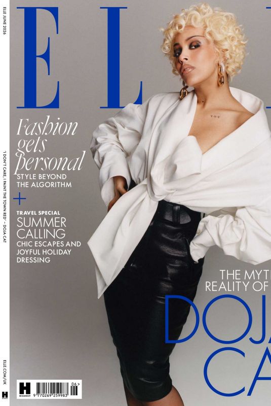 DOJA CAT in Elle UK, June 2026