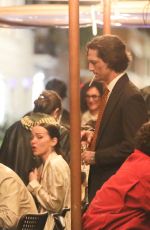 DOVE CAMERON and Damiano David Celebrates Victoria De Angelis
