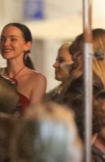 DOVE CAMERON and Damiano David Celebrates Victoria De Angelis